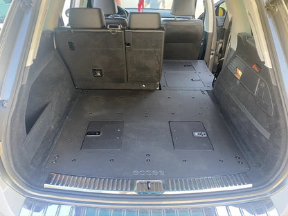 Porsche Cayenne 2011-2017 2nd Gen. - Second Row Seat Delete Plate System by Goose Gear