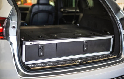 Porsche Cayenne & Volkswagen Touareg 2011-2017 2nd Gen. - Side X Side Drawer Module with Fitted Top Plate by Goose Gear