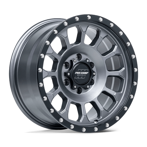 Pro Comp Alloys ROCKWELL 17X8.5 5X5 71 +0 M-GREY BLK