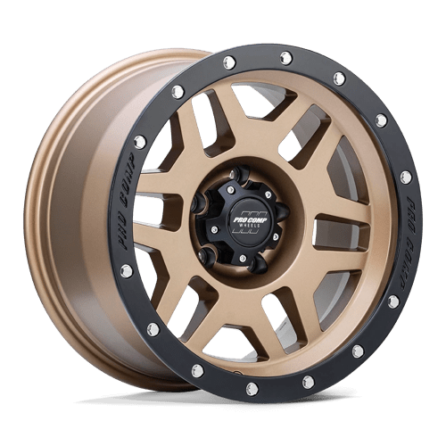 Pro Comp Alloys PHASER 17X9 6X5.5 108 -6 M-BRNZ-BLK by Pro Comp Alloys