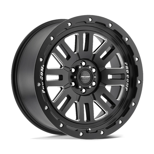 Pro Comp Alloys COGNITO 17X9 6X5.5 108 -6 S-BLK MILL by Pro Comp Alloys