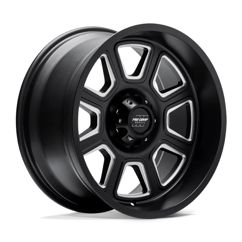 Pro Comp Alloys GUNNER 17X9 5X5 71 -6 S-BLK MILL by Pro Comp Alloys