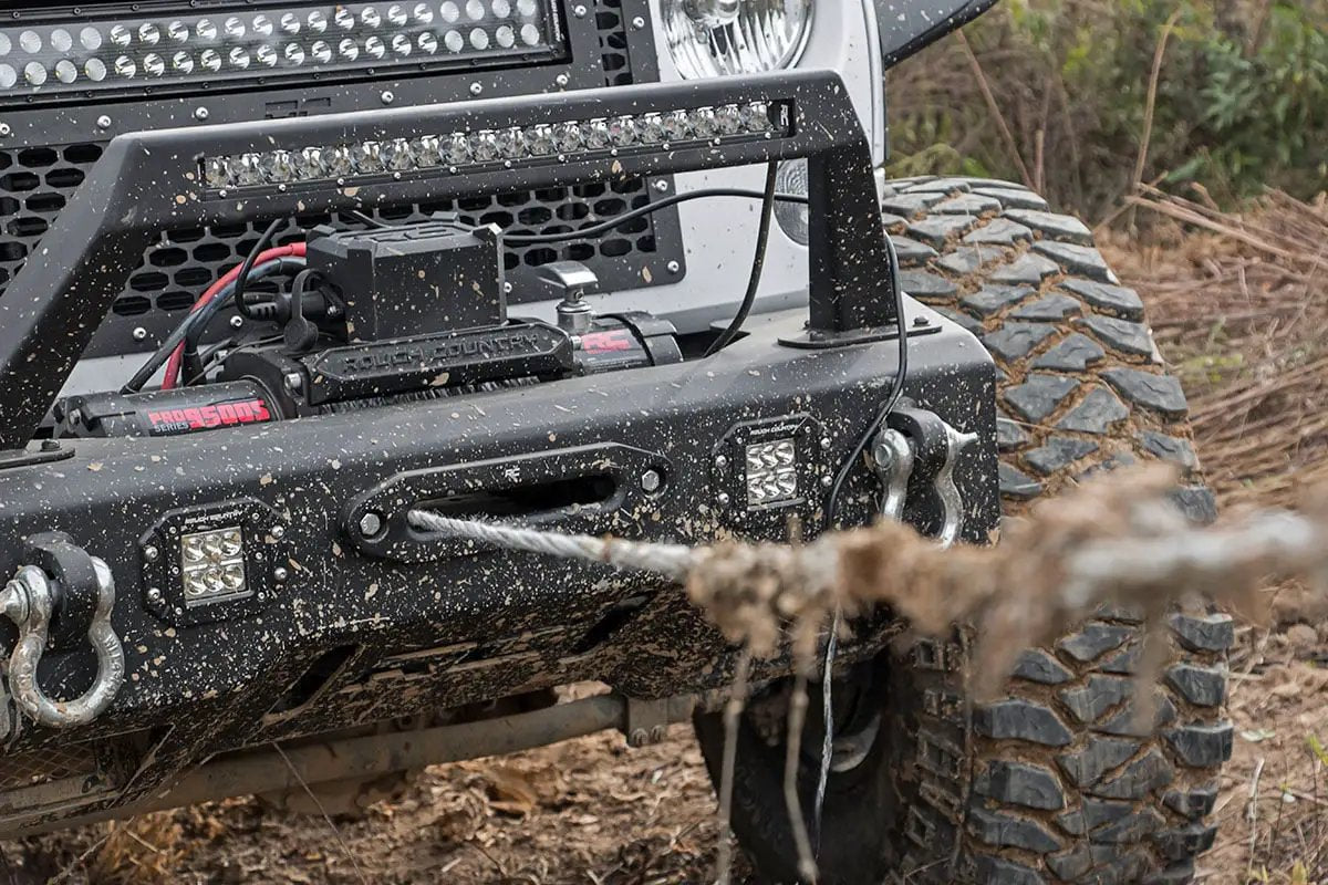 Rough Country 9500-Lb Pro Series Winch | Synthetic Rope by Rough Country
