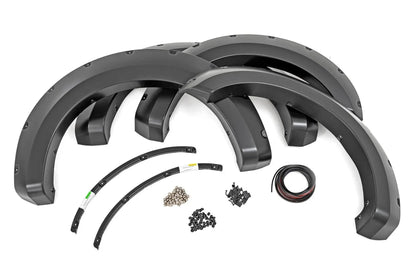 Rough Country Pocket Fender Flares | Ford F-250/F-350 Super Duty 2WD/4WD (2017-2022) by Rough Country