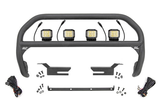Barra protectora | LED gran angular de 3 pulgadas (x4) | Ford Bronco 4WD (2021-2025)