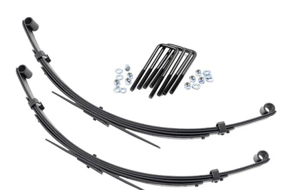 Rough Country Rear Leaf Springs | 3" Lift | Pair | Toyota Truck 4WD (1979-1985) by Rough Country