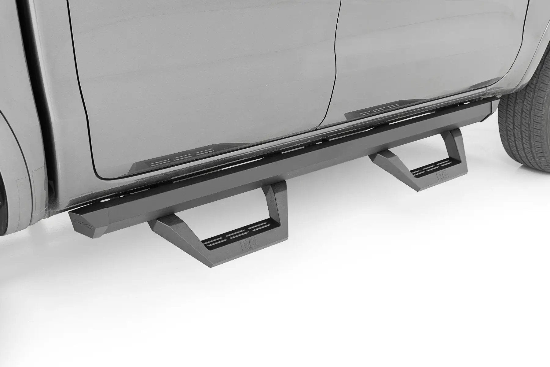 Rough Country SRX2 Adjustable Aluminum Steps | Ford Ranger 2WD/4WD (2019-2025) by Rough Country