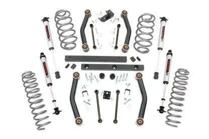 Rough Country 4 Inch Lift Kit | V2 | Jeep Wrangler TJ 4WD (1997-2002) by Rough Country