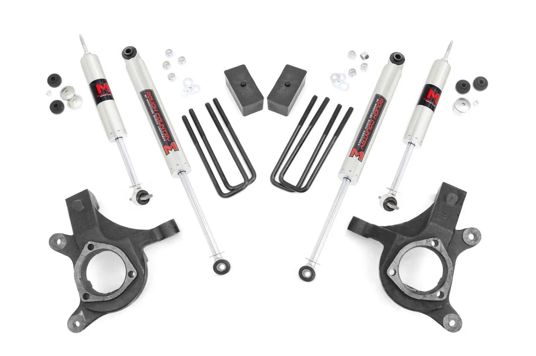 Rough Country 3 inch Lift Kit | M1 | Chevy Silverado & GMC Sierra 1500 2WD (1999-2006 & Classic) by Rough Country