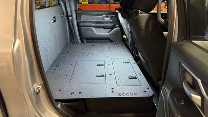 RAM - 1500 - 2019-Present - 5th Gen. - Crew Cab - Explore Series - Second Row Seat Delete Plate System by Goose Gear