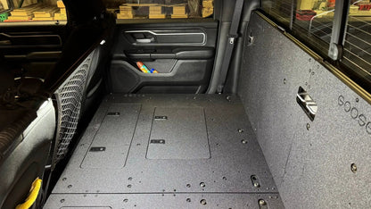 RAM - 1500 - 2019-Present - 5th Gen. - Crew Cab - Explore Series - Second Row Seat Delete Plate System by Goose Gear