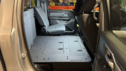 RAM - 1500 - 2019-Present - 5th Gen. - Crew Cab - Explore Series - Second Row Seat Delete Plate System by Goose Gear