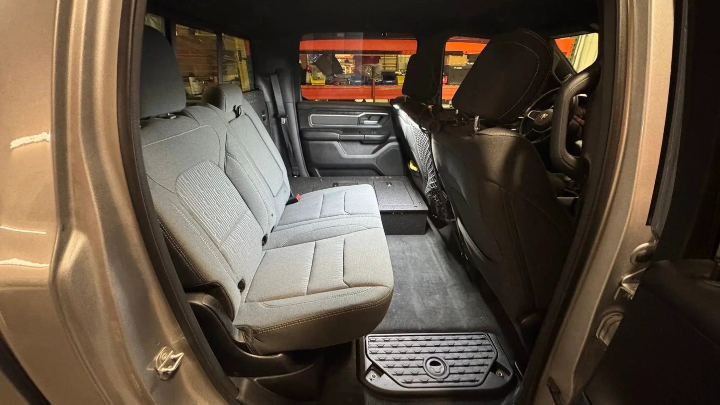 RAM - 1500 - 2019-Present - 5th Gen. - Crew Cab - Explore Series - Second Row Seat Delete Plate System by Goose Gear