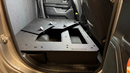 RAM - 1500 - 2019-Present - 5th Gen. - Crew Cab - Explore Series - Second Row Seat Delete Plate System by Goose Gear