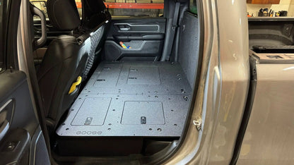 RAM - 1500 - 2019-Present - 5th Gen. - Crew Cab - Explore Series - Second Row Seat Delete Plate System by Goose Gear