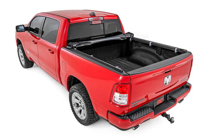 Rough Country Soft Roll Up Bed Cover | 5'7" Bed | No Rambox | Ram 1500 (19-26)/1500 TRX (21-24) by Rough Country