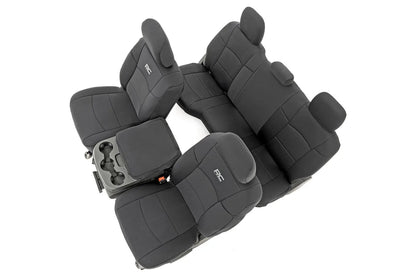 Rough Country Seat Covers | FR & RR | 60/40 Rear Seat | Ram 2500 2WD/4WD (2019-2026) by Rough Country
