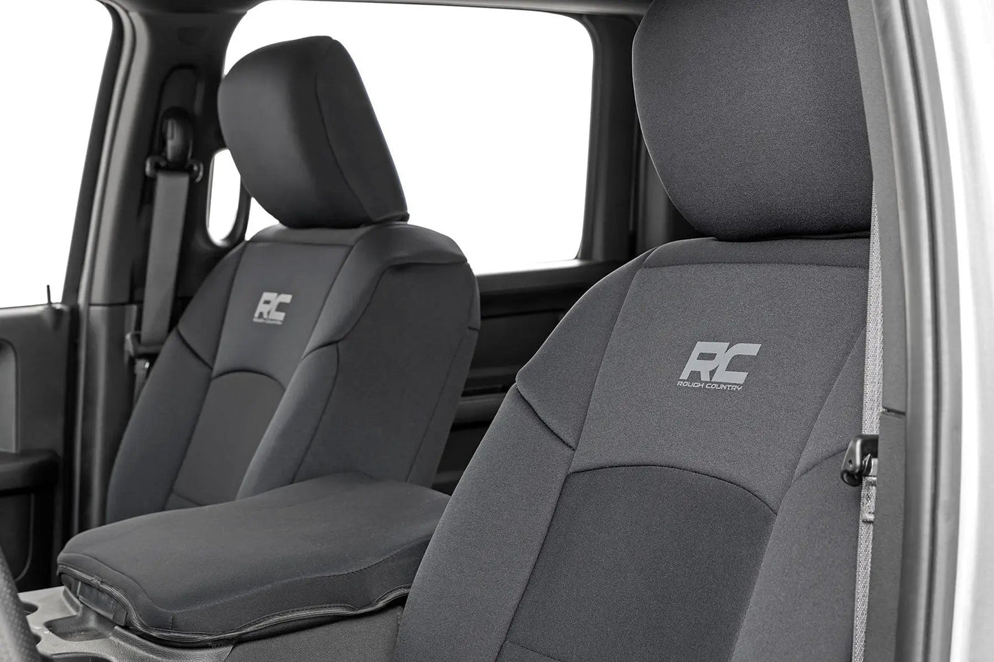 Rough Country Seat Covers | FR & RR | 60/40 Rear Seat | Ram 2500 2WD/4WD (2019-2026) by Rough Country