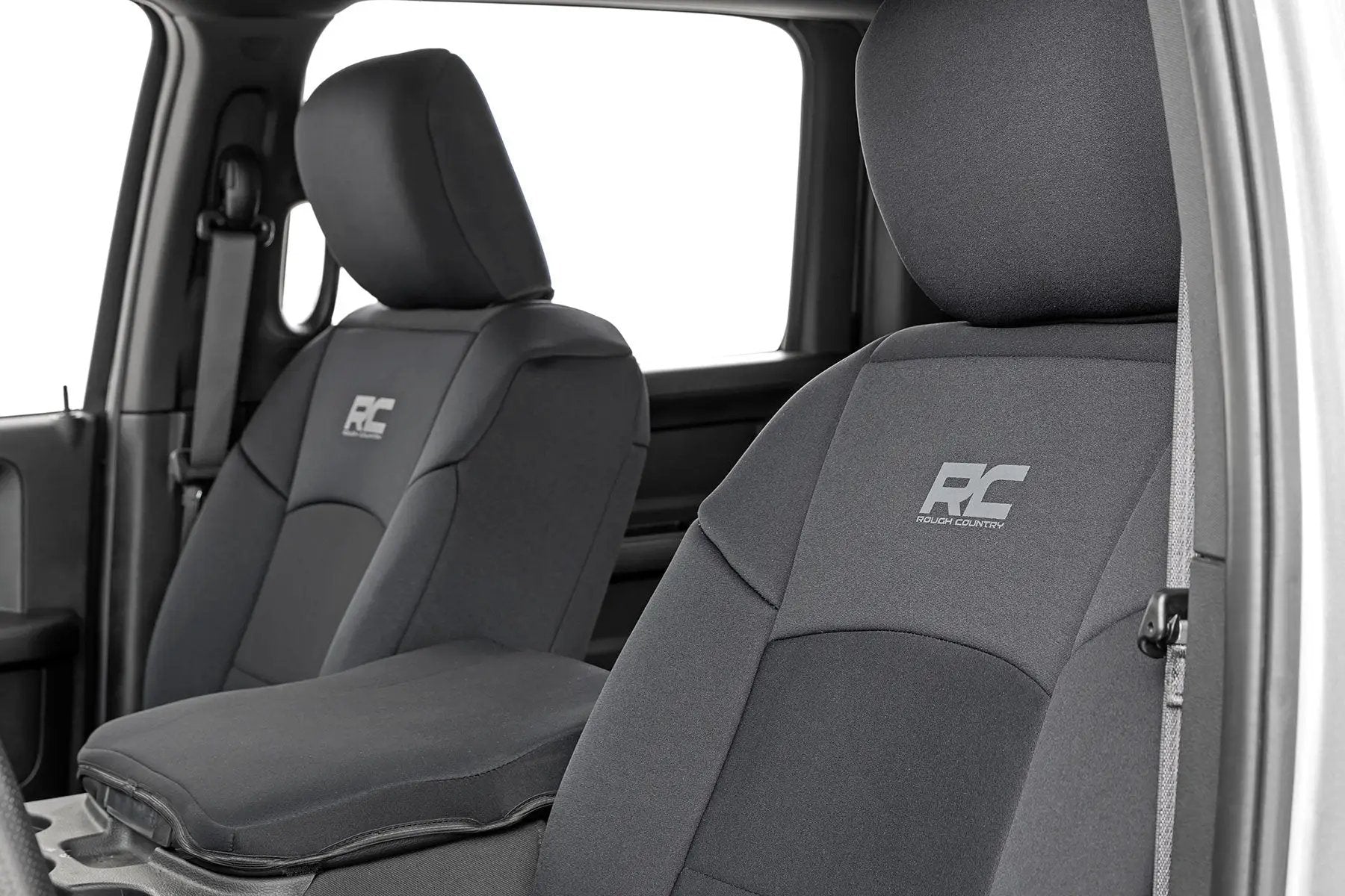 Rough Country Seat Covers | FR & RR | 60/40 Rear Seat | Ram 2500 2WD/4WD (2019-2026) by Rough Country