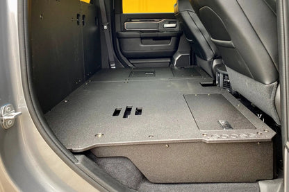 Ram 2500/3500 2009-Present 4th & 5th Gen. Crew Cab - Second Row Seat Delete Plate System by Goose Gear