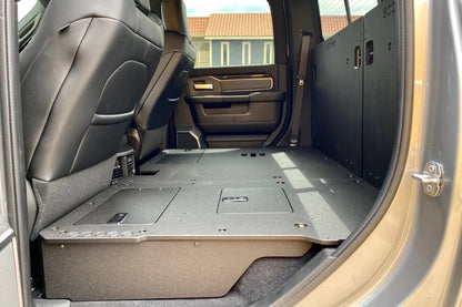 Ram 2500/3500 2009-Present 4th & 5th Gen. Crew Cab - Second Row Seat Delete Plate System by Goose Gear