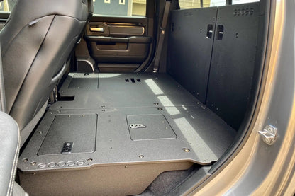 Ram 2500/3500 2009-Present 4th & 5th Gen. Crew Cab - Second Row Seat Delete Plate System by Goose Gear