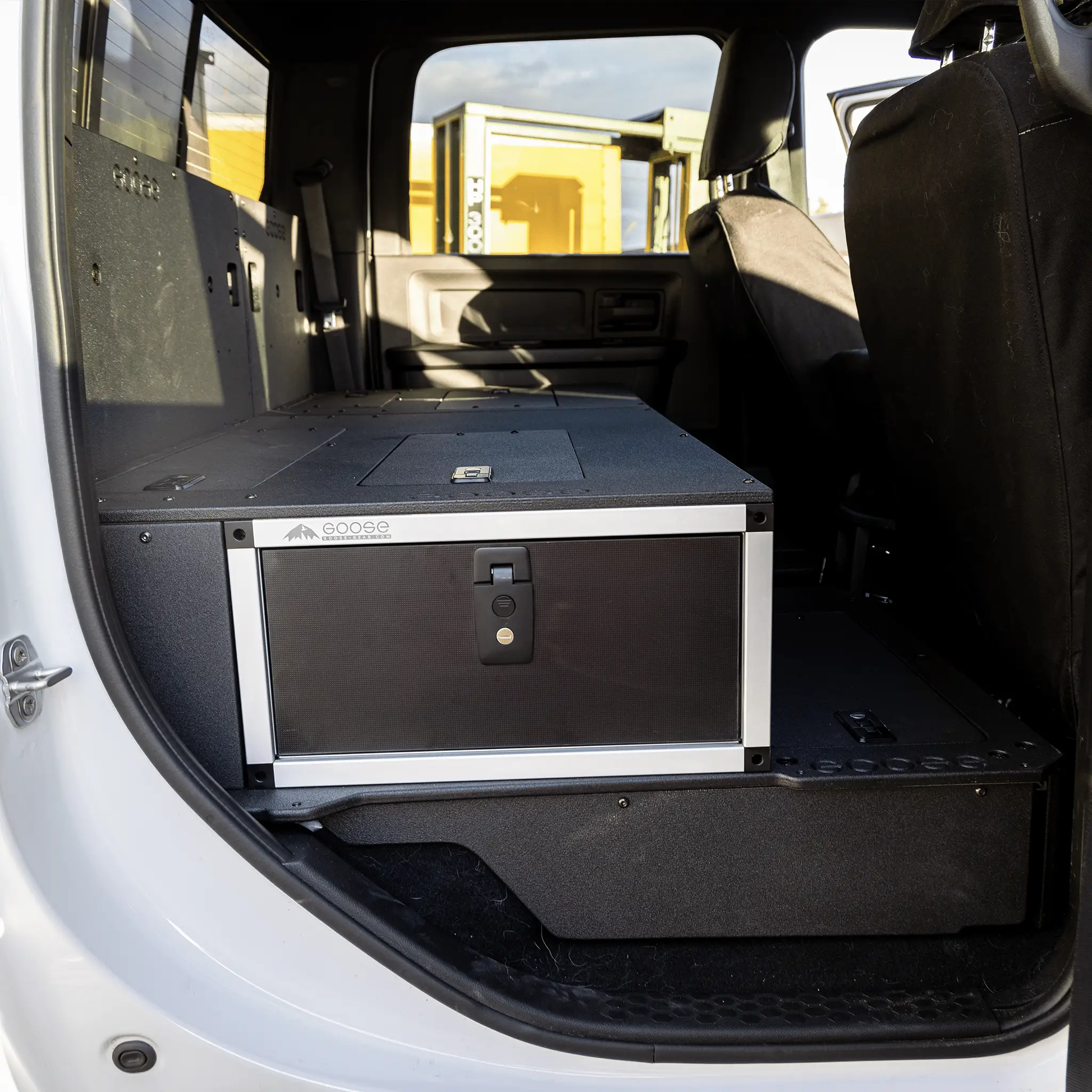 Ram 2500/3500 2009-Present 4th and 5th Gen. Crew Cab - Second Row Single Drawer Module by Goose Gear