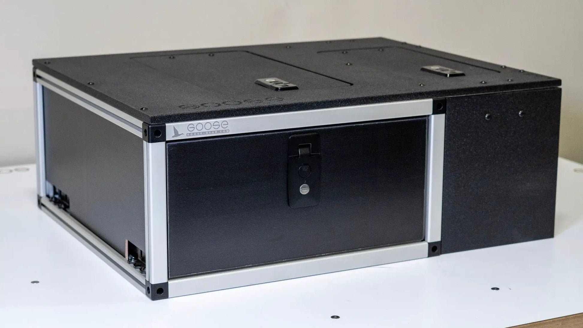 Ram 2500/3500 2009-Present 4th and 5th Gen. Crew Cab - Second Row Single Drawer Module by Goose Gear