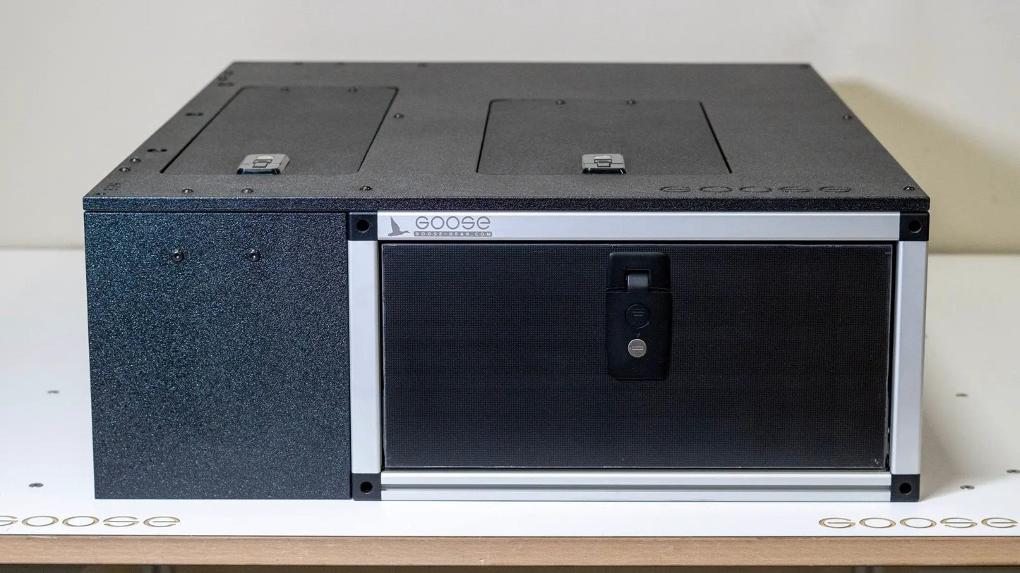 Ram 2500/3500 2009-Present 4th and 5th Gen. Crew Cab - Second Row Single Drawer Module by Goose Gear