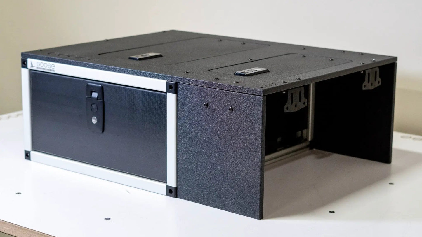 Ram 2500/3500 2009-Present 4th and 5th Gen. Crew Cab - Second Row Single Drawer Module by Goose Gear