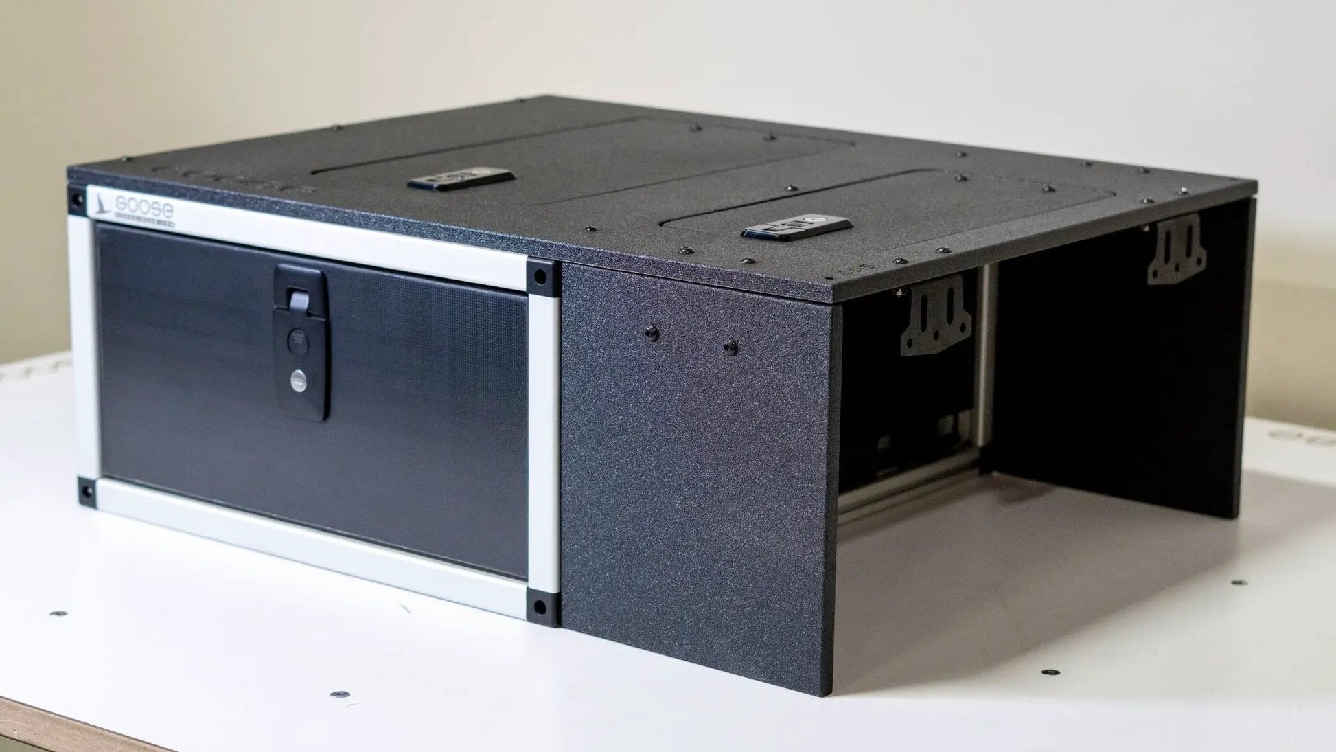 Ram 2500/3500 2009-Present 4th and 5th Gen. Crew Cab - Second Row Single Drawer Module by Goose Gear