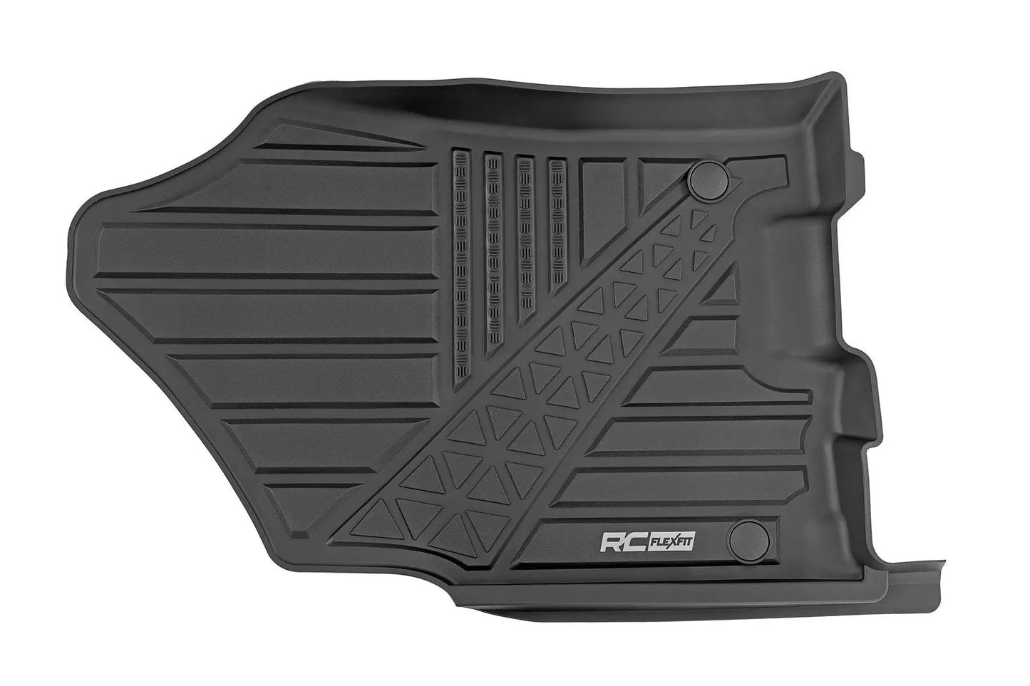 Rough Country Flex-Fit Floor Mats | Front | Crew | Ram 1500 (19-24)/1500 TRX (21-24) by Rough Country