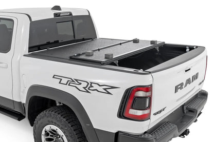 Rough Country Hard Low Profile Bed Cover |6'4" | No Rambox | Ram 1500 (19-26)/1500 TRX (21-24) by Rough Country