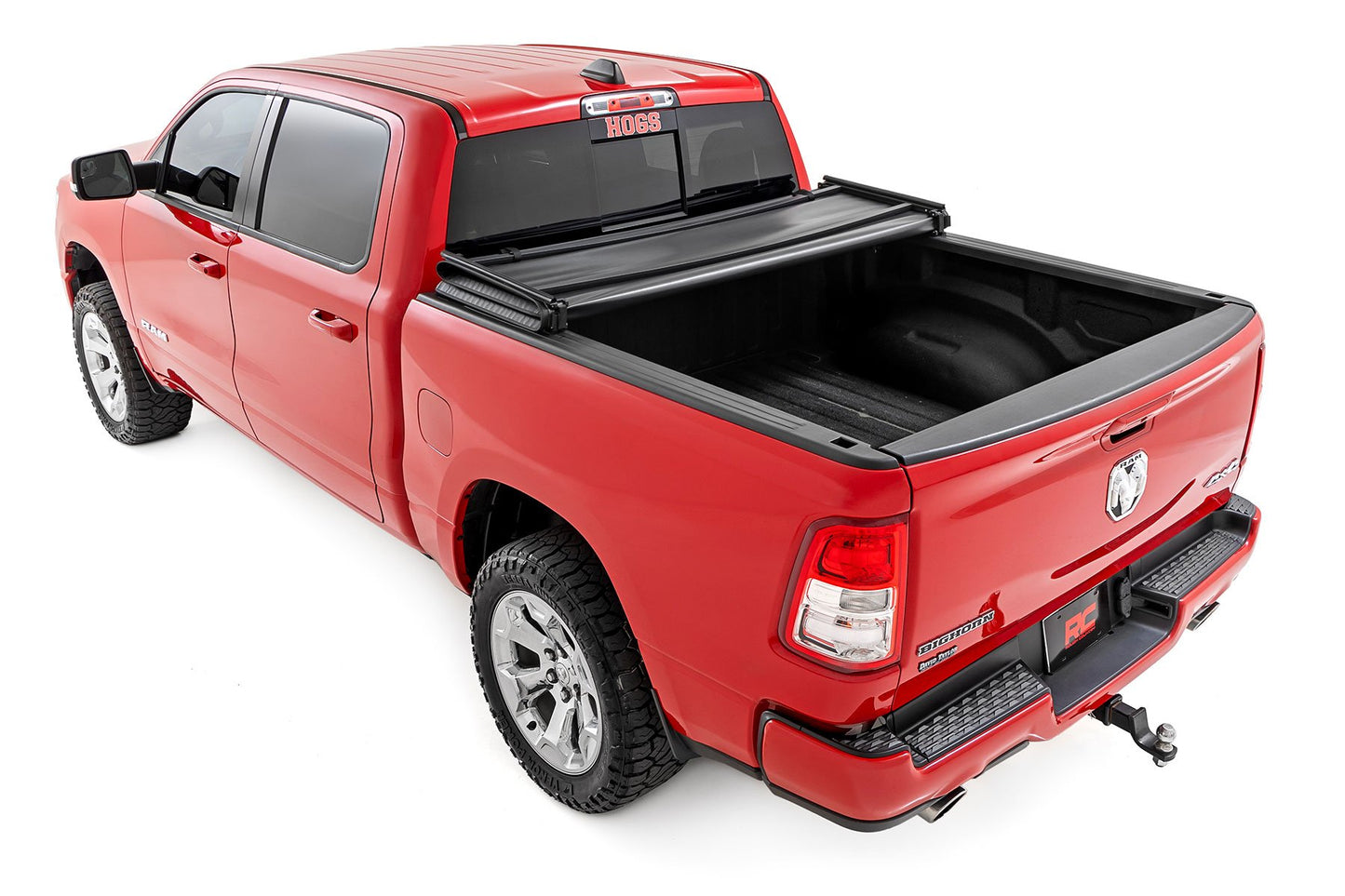 Rough Country Soft Tri-Fold Bed Cover | 6'4" Bed | Ram 1500 (19-26)/1500 TRX (21-24)