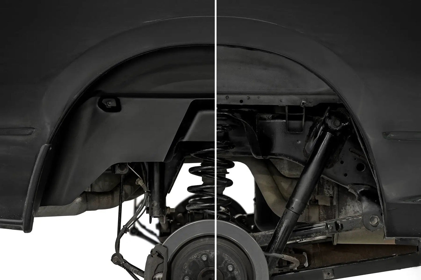 Rough Country Rear Wheel Well Liners | Ram 1500/2500/3500 2WD/4WD (2010-2025 & Classic) by Rough Country