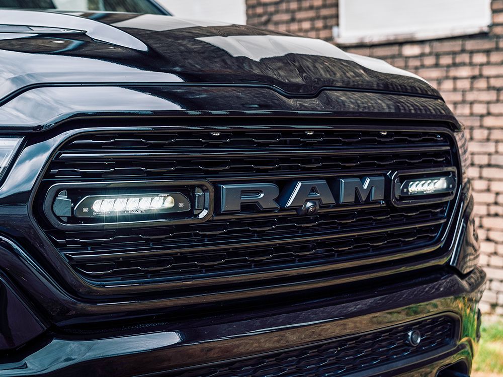 TRIPLE-R-LIGHTS RAM 1500 DT Series - Limited Trim (2019-2023) - Grille Mount Only (GM-USR1500-02K)
