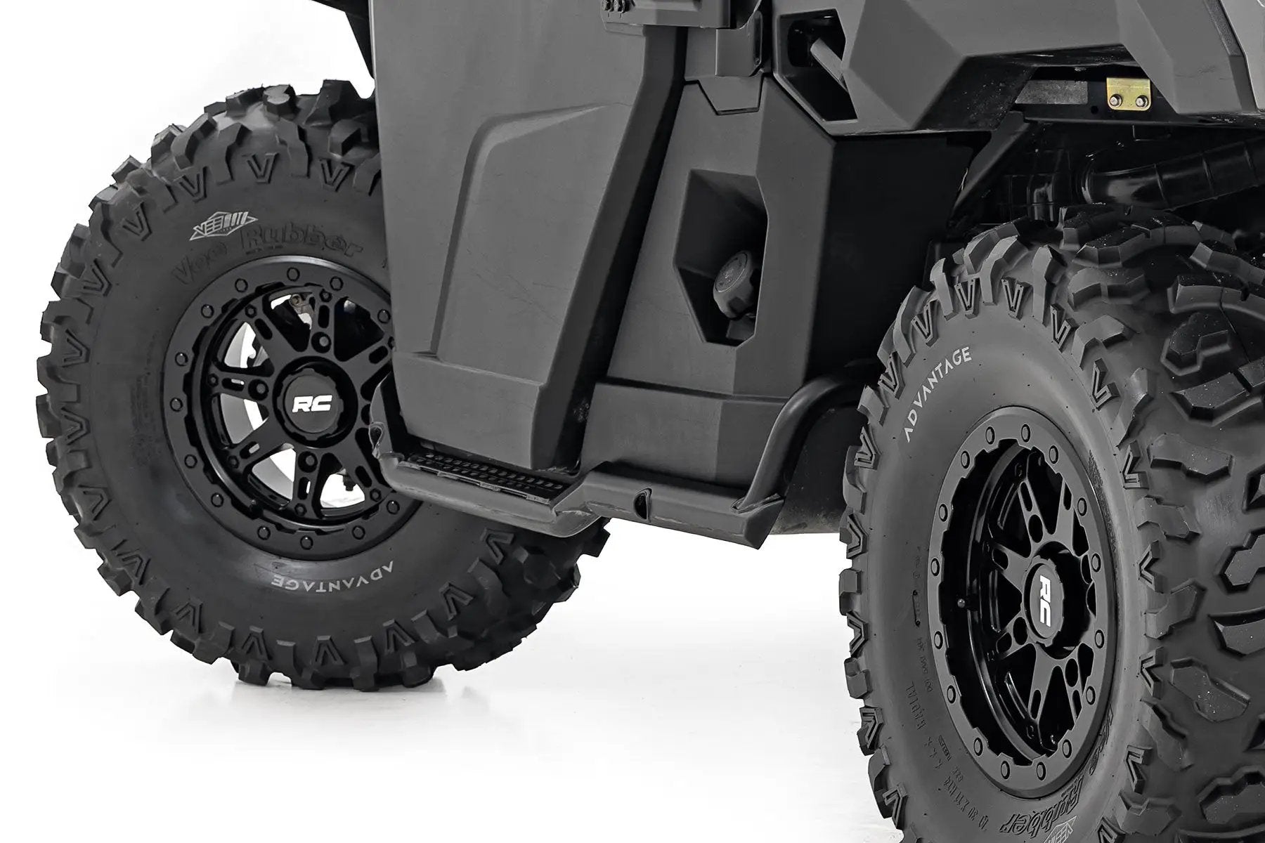 Rough Country 94 Series Wheel | UTV | Matte Black | 14x7 | 4x156 | +10mm by Rough Country