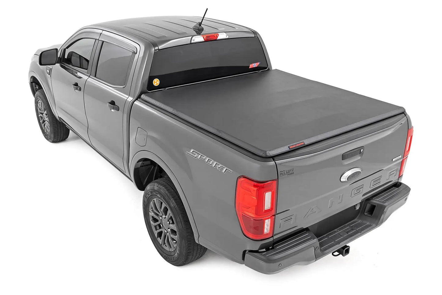 Rough Country Soft Tri-Fold Bed Cover | 5' Bed | Ford Ranger 2WD/4WD (2019-2023) by Rough Country