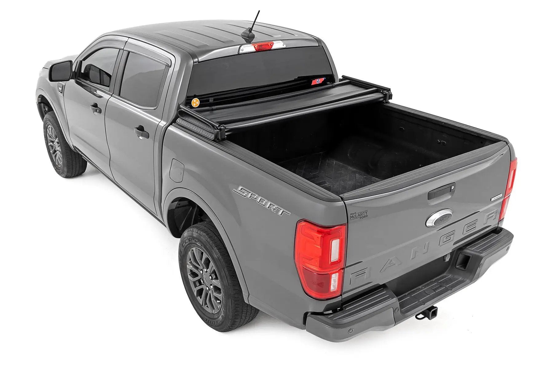 Rough Country Soft Tri-Fold Bed Cover | 5' Bed | Ford Ranger 2WD/4WD (2019-2023) by Rough Country