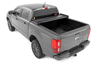 Rough Country Soft Tri-Fold Bed Cover | 5' Bed | Ford Ranger 2WD/4WD (2019-2023) by Rough Country