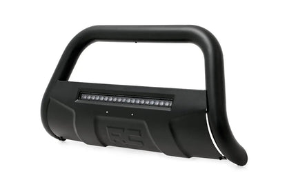 Rough Country Black LED Bull Bar | Chevy Silverado 1500 2WD/4WD (2019-2022) by Rough Country