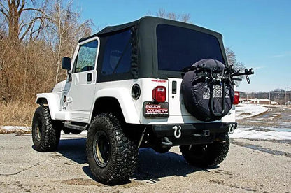 Rough Country Soft Top | Replacement | Black | Full Doors | Jeep Wrangler TJ 4WD (97-06) by Rough Country