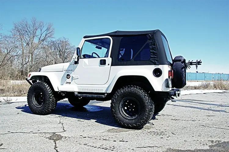 Rough Country Soft Top | Replacement | Black | Full Doors | Jeep Wrangler TJ 4WD (97-06) by Rough Country