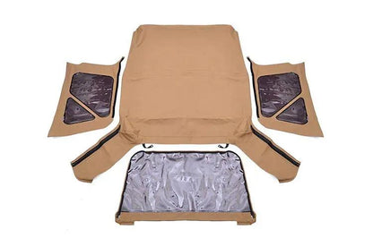 Rough Country Soft Top | Replacement | Spice | Full Doors | Jeep Wrangler TJ 4WD (97-06) by Rough Country