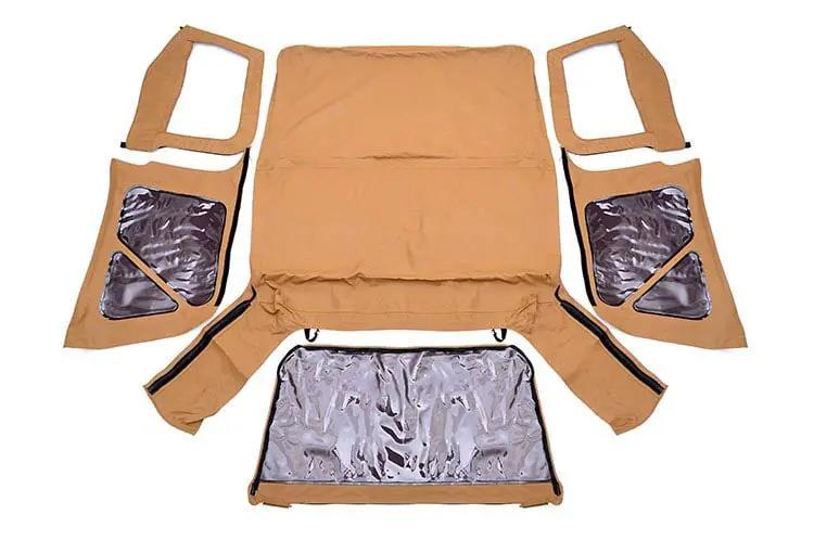 Rough Country Soft Top | Replacement | Spice | Half Doors | Jeep Wrangler TJ 4WD (97-06) by Rough Country