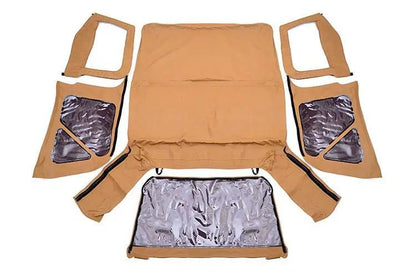 Rough Country Soft Top | Replacement | Spice | Half Doors | Jeep Wrangler TJ 4WD (97-06) by Rough Country