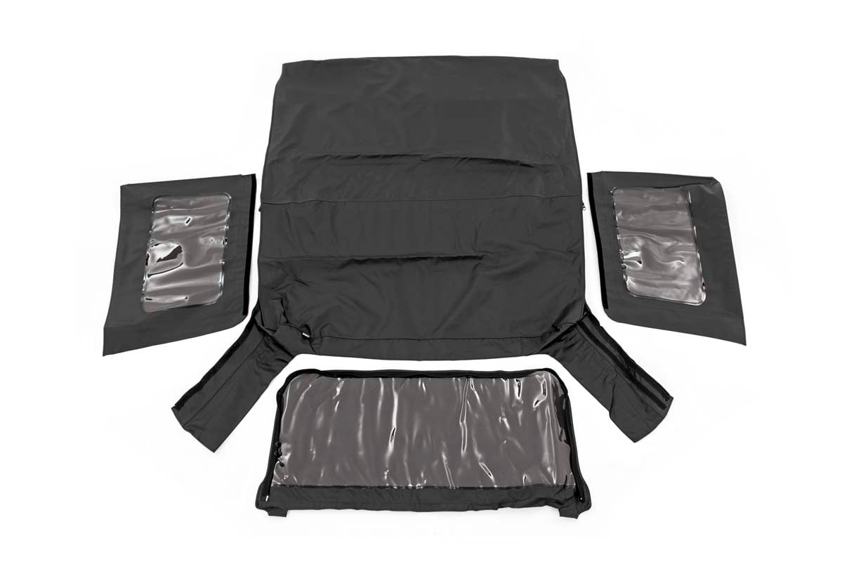 Rough Country Soft Top | Replacement | Black | 2 Door | Jeep Wrangler JK 4WD (2010-2018)