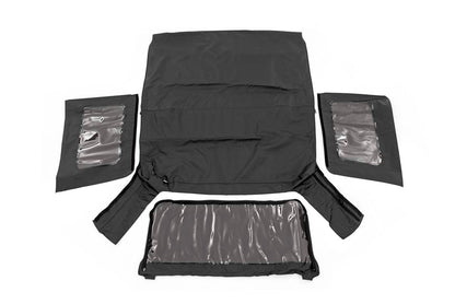 Rough Country Soft Top | Replacement | Black | 2 Door | Jeep Wrangler JK 4WD (2010-2018)