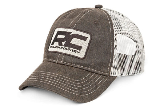 Gorra Rough Country | Rejilla | Parche marrón | Marrón