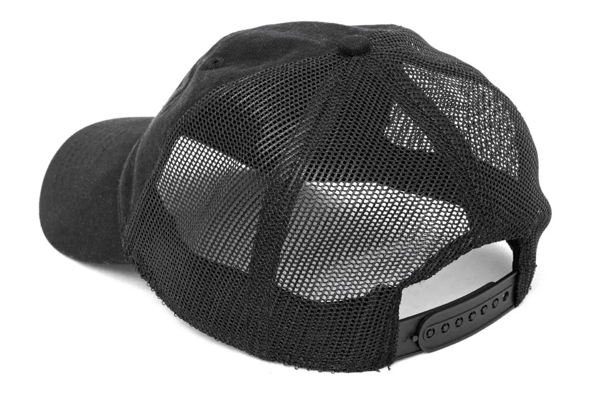 Rough Country Hat | Mesh | Rough Country Patch | Black by Rough Country